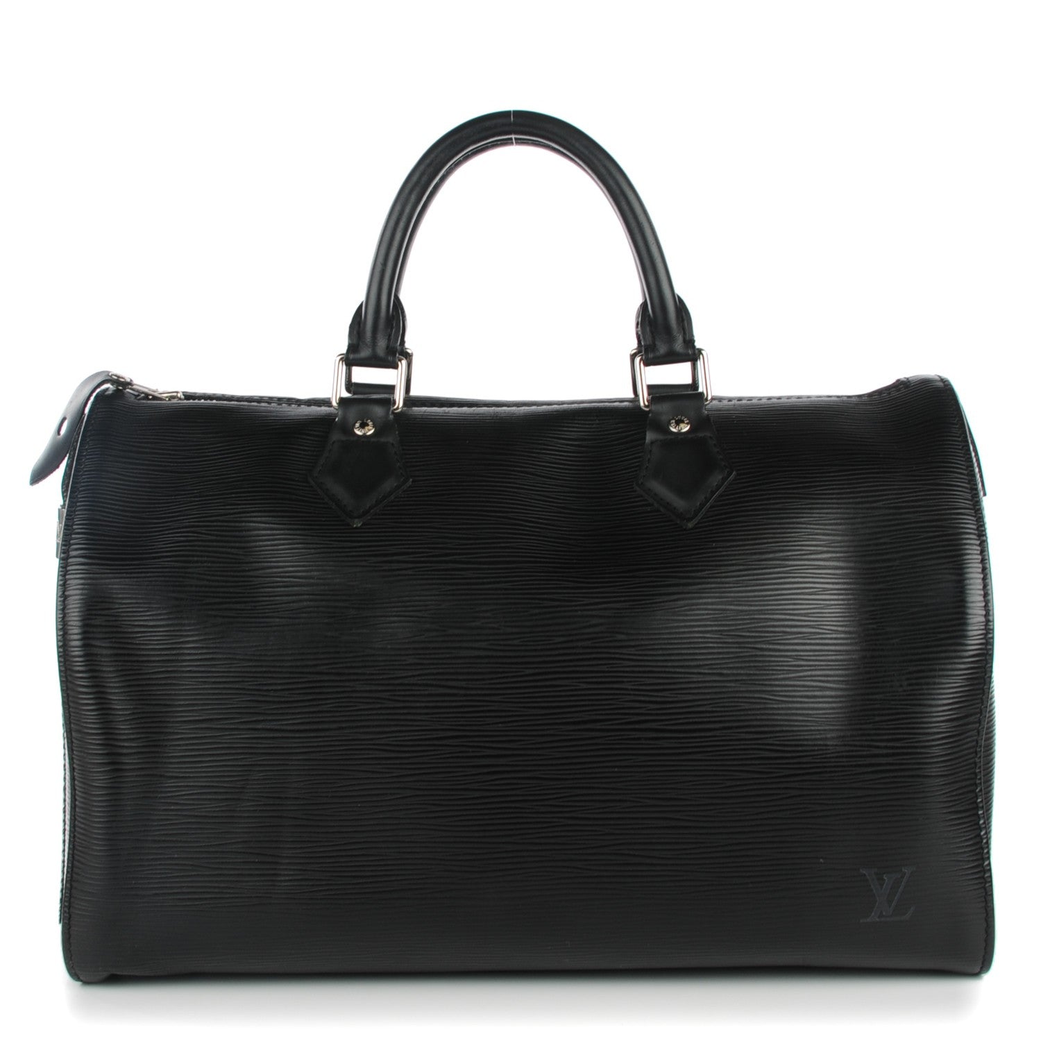 Louis Vuitton Epi Speedy 35 Black 1 of 7