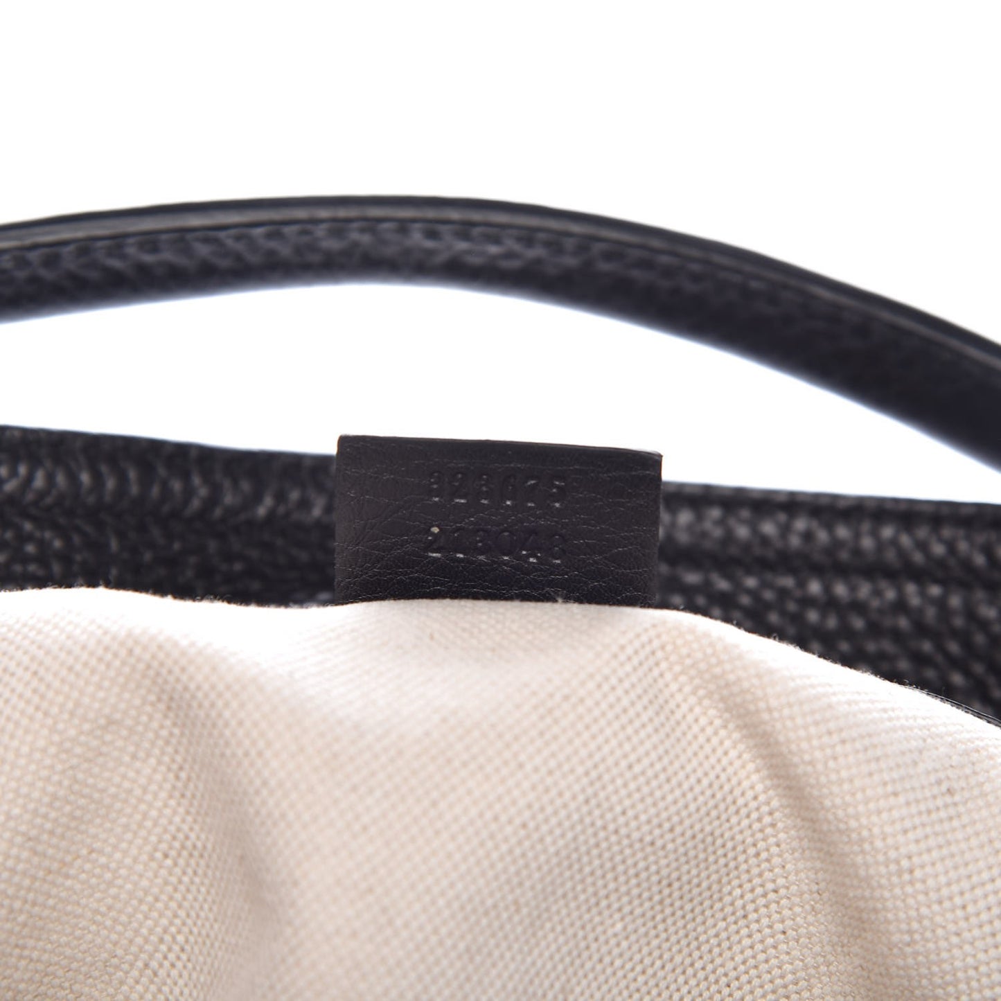 Cellarius Calfskin Medium Miss GG Top Handle Bag Black