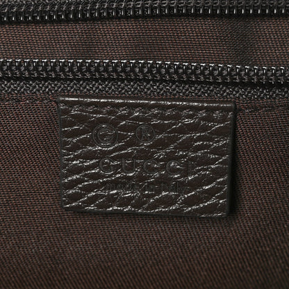Gucci Monogram Flap Messenger Bag Beige Dark Brown 6 of 10