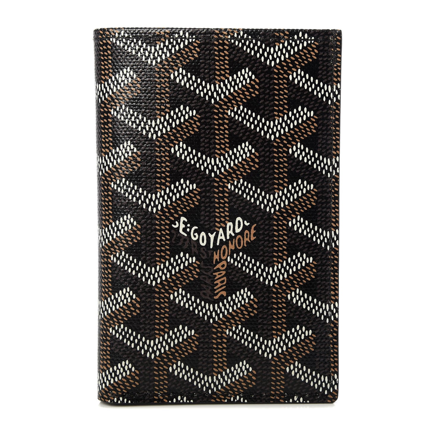 Goyardine Saint Pierre Card Holder Black