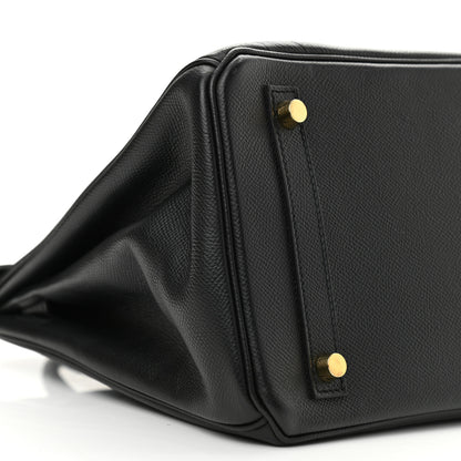 Hermes Epsom Birkin 30 Black 9 of 14