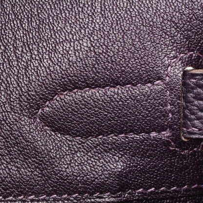 Hermes Togo Birkin 30 Raisin 19 of 25