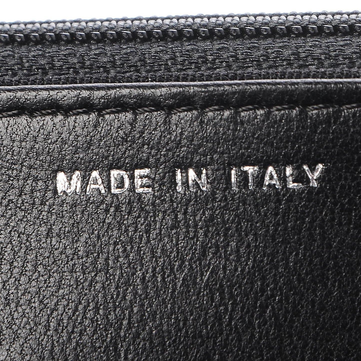 Lambskin Quilted Wallet On Chain WOC Black