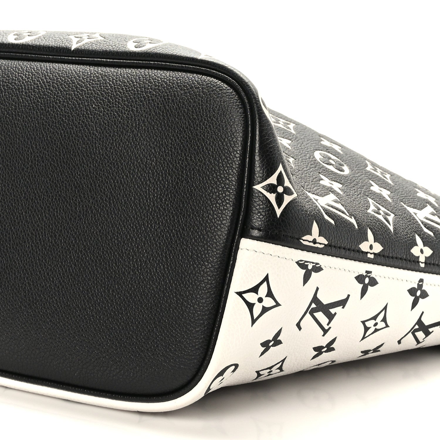 Louis Vuitton Empreinte Spring In The City Neverfull MM Black White Pink 9 of 9
