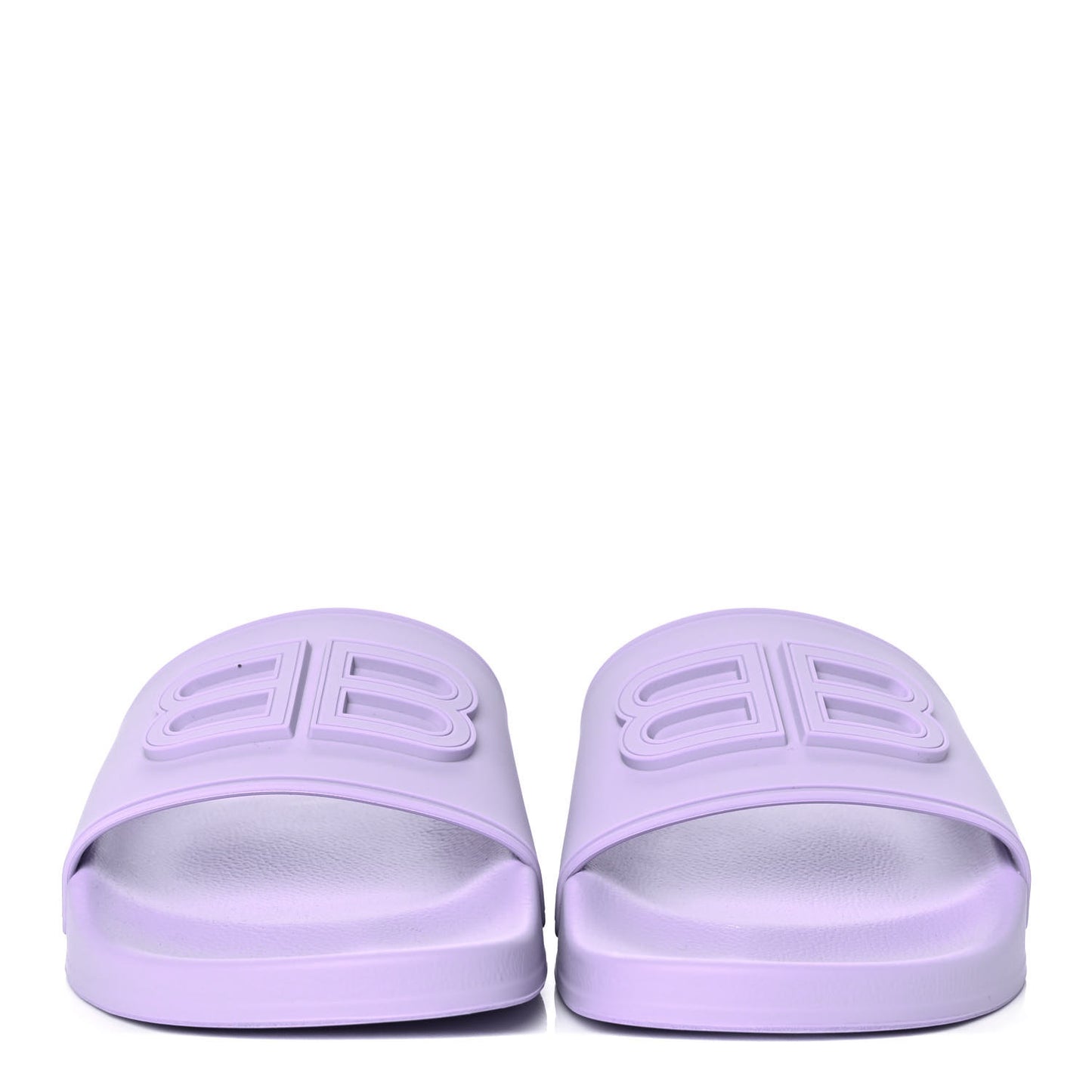 Rubber BB Womens Pool Slide Sandals 38 Lilac