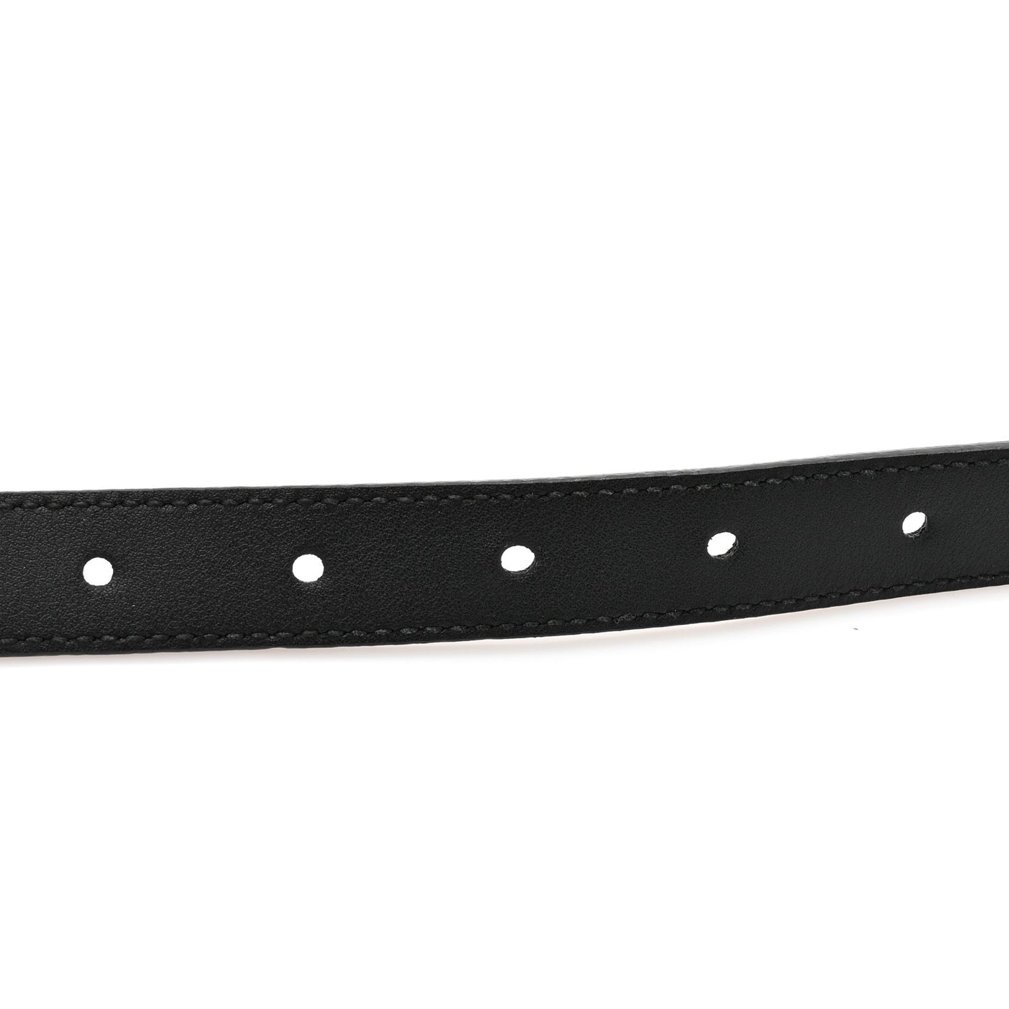 Calfskin Double G 20mm Belt 75 30 Black