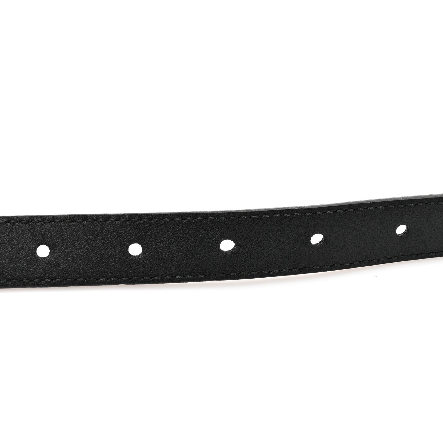 Gucci Calfskin Double G 20mm Belt 75 30 Black 4 of 5