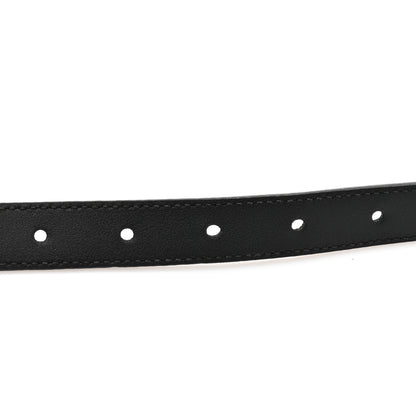 Gucci Calfskin Double G 20mm Belt 75 30 Black 4 of 5