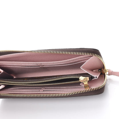 Louis Vuitton Monogram Clemence Wallet Rose Ballerine 5 of 8