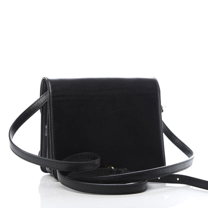 Balenciaga Calfskin Lock Shoulder Bag Black 3 of 8