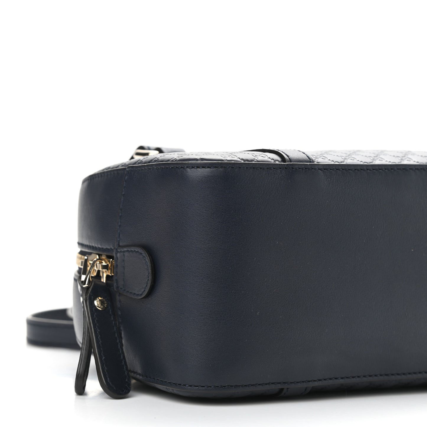 Soft Microguccissima Small Crossbody Bag Blue
