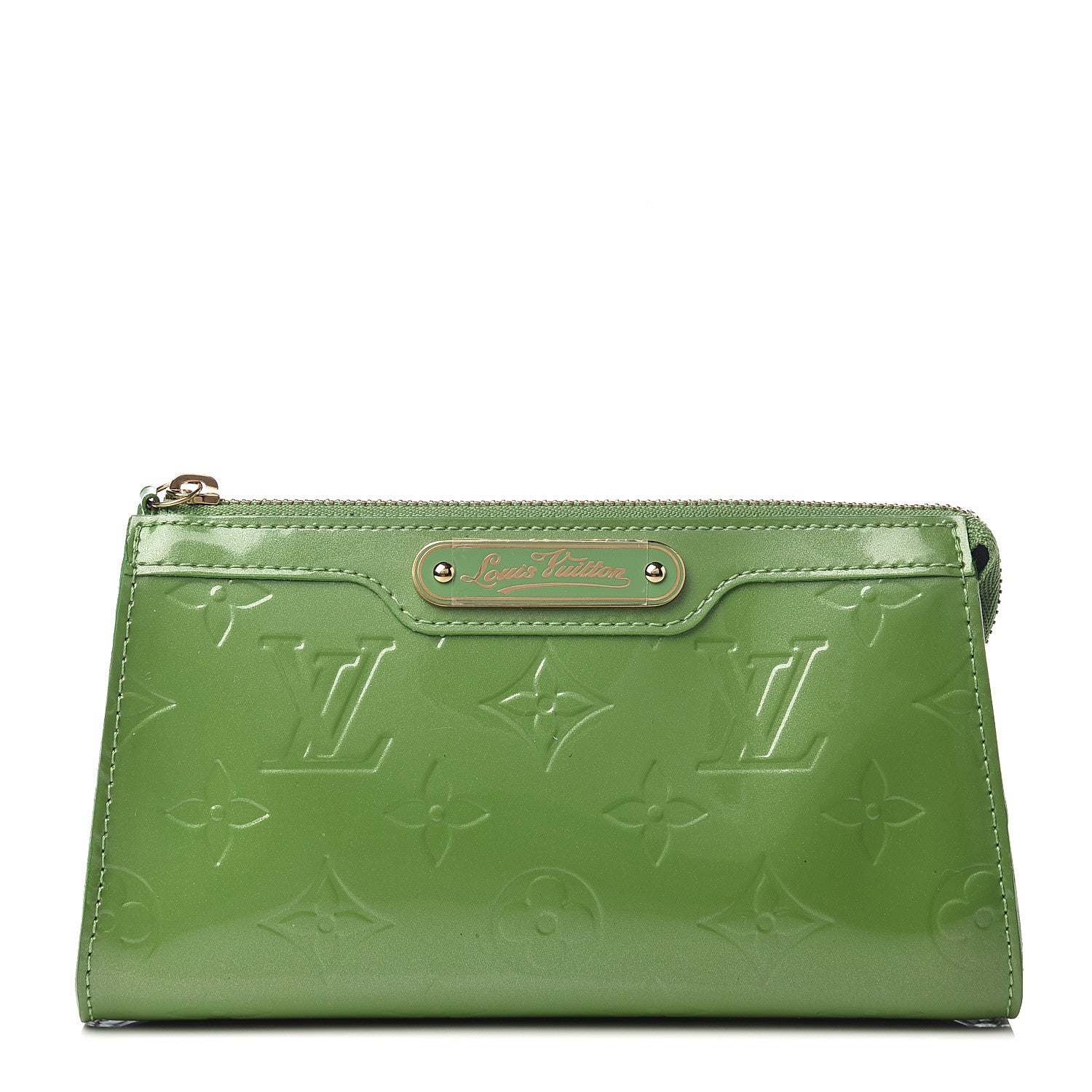 Louis Vuitton Vernis Trousse Cosmetic Pouch Vert Tonic 1 of 5
