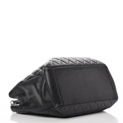Chanel Caviar Quilted Grand Shopping Tote GST Black 4 of 15