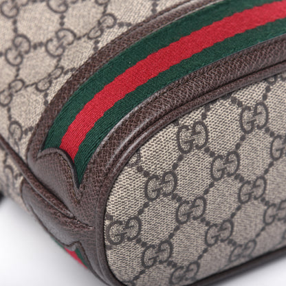 Gucci GG Supreme Monogram Web Small Ophidia Bucket Bag Brown 13 of 15