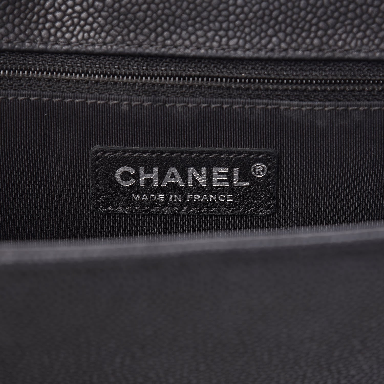Chanel Caviar Quilted Large Boy Flap Black 6 of 15