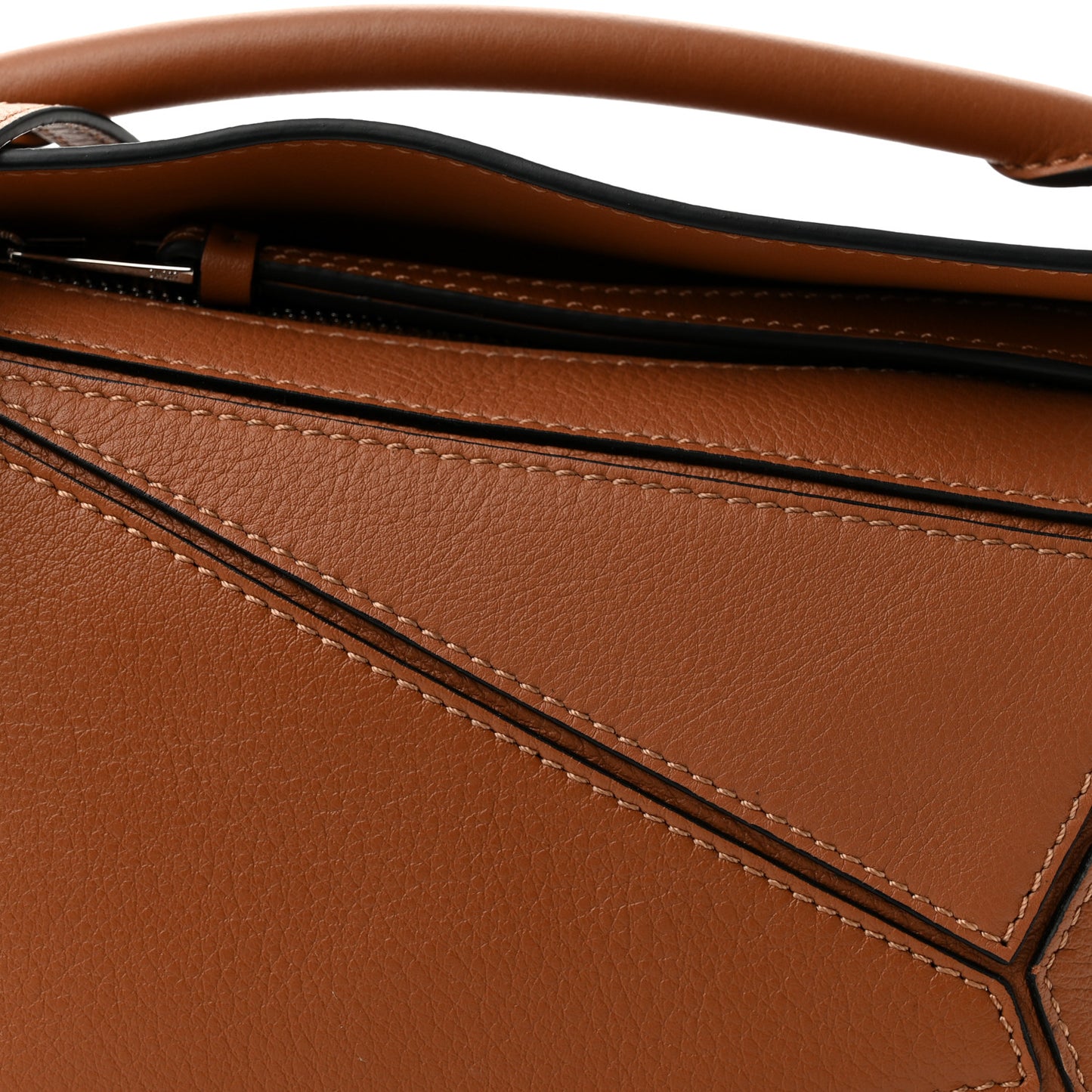 Calfskin Mini Puzzle Bag Tan