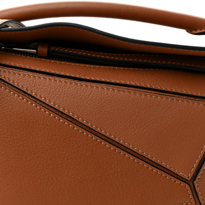 Loewe Calfskin Mini Puzzle Bag Tan 8 of 10
