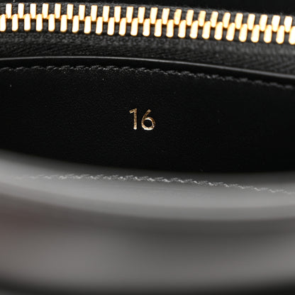 Celine Satinated Calfskin Mini 16 Top Handle Bag Black 6 of 12