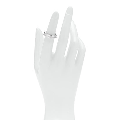 Bulgari 18K White Gold B.Zero1 One-Band Ring 48 4.5 2 of 4
