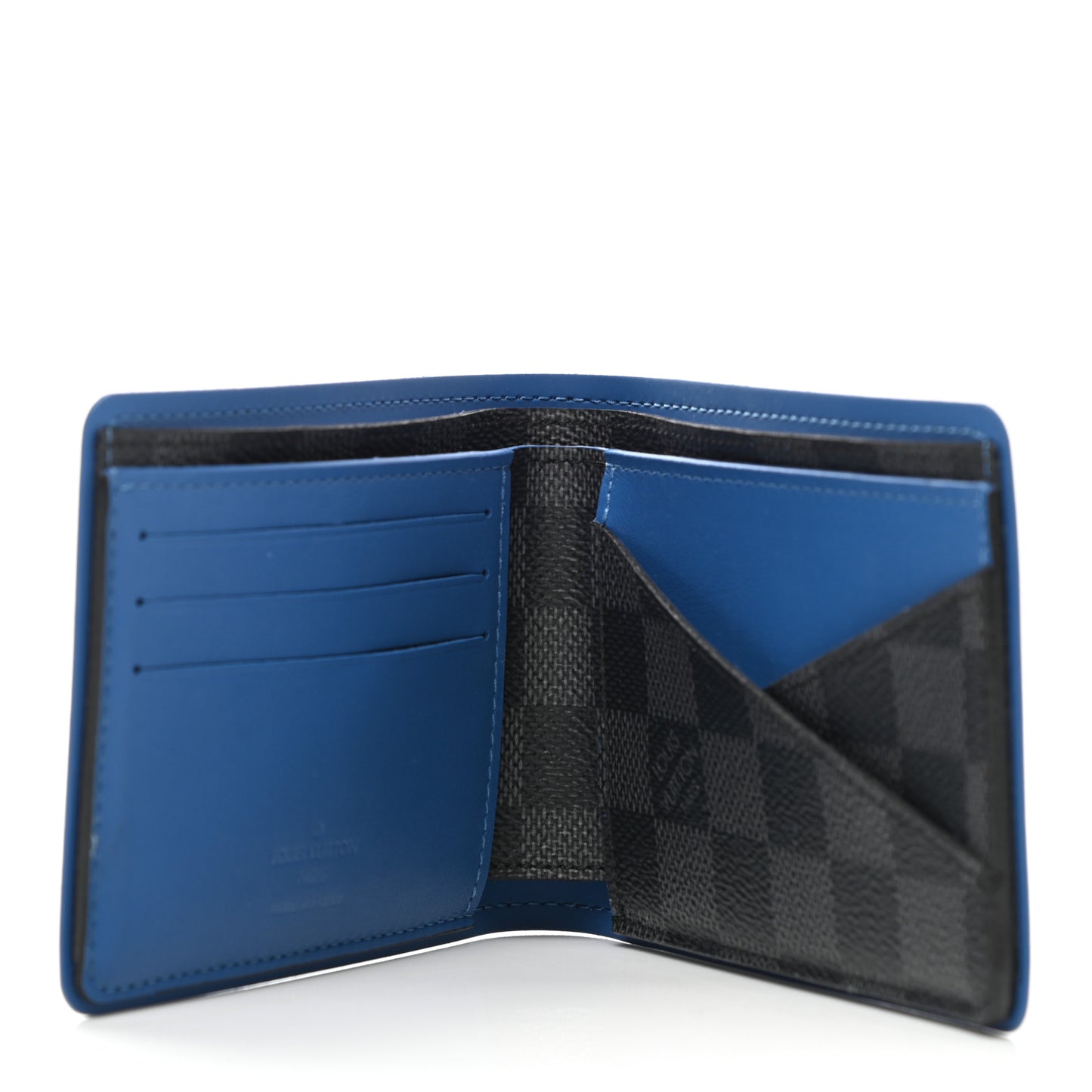 Damier Graphite Slender Wallet Blue
