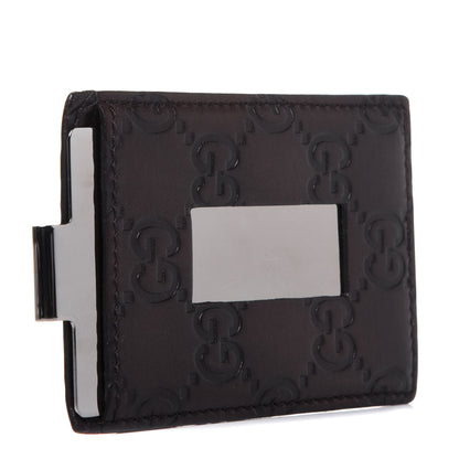 Gucci Guccissima Money Clip Chocolate 3 of 8