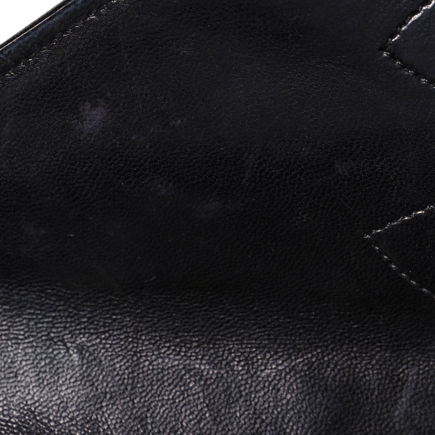 Chanel Lambskin Diamond Stitch Envelope Single Flap Black 10 of 10