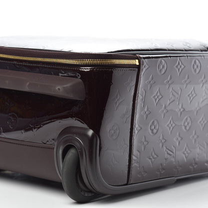 Louis Vuitton Vernis Pegase 45 Rolling Luggage Amarante 9 of 11