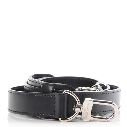 Louis Vuitton Calfskin Keepall Bandouliere Adjustable Shoulder Strap Black 1 of 4