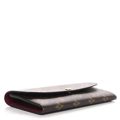 Louis Vuitton Monogram Emilie Wallet Fuchsia 4 of 9