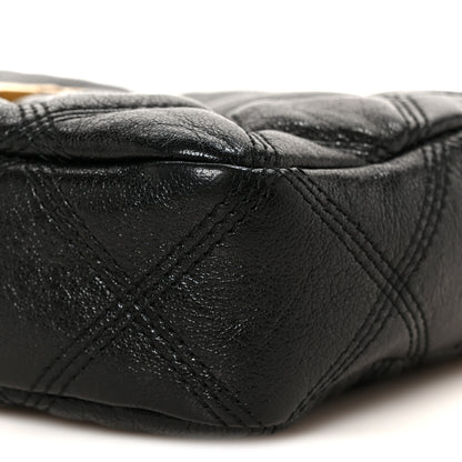 Saint Laurent Grained Lambskin Quilted Mini Becky Double Zip Bag Black 12 of 12