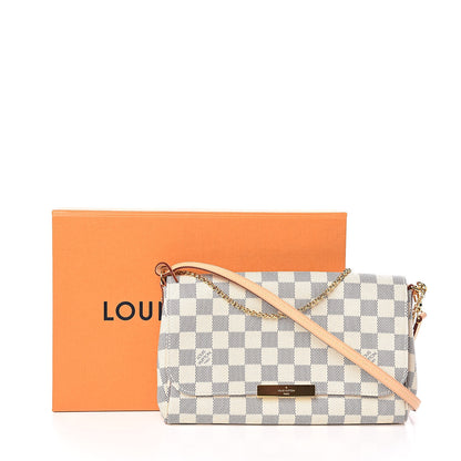 Louis Vuitton Damier Azur Favorite MM 12 of 12