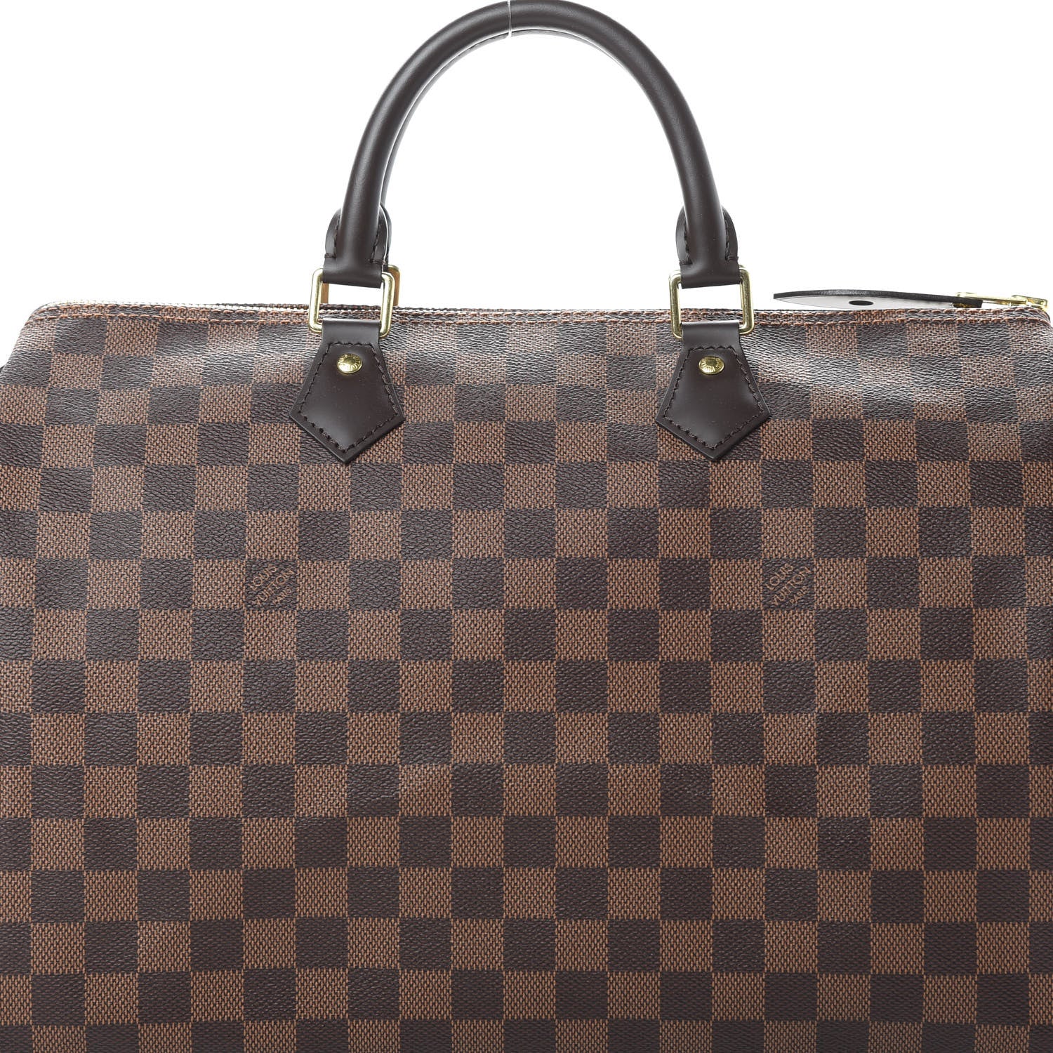 Louis Vuitton Damier Ebene Speedy 35 8 of 12