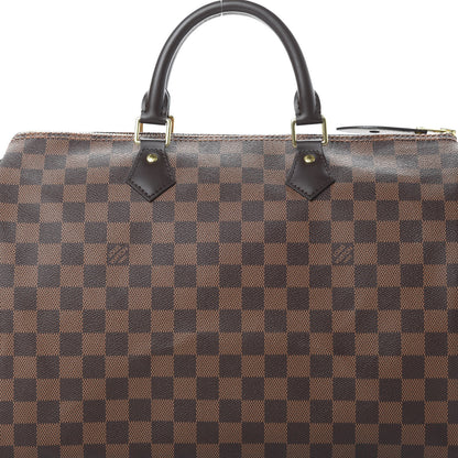 Louis Vuitton Damier Ebene Speedy 35 8 of 12
