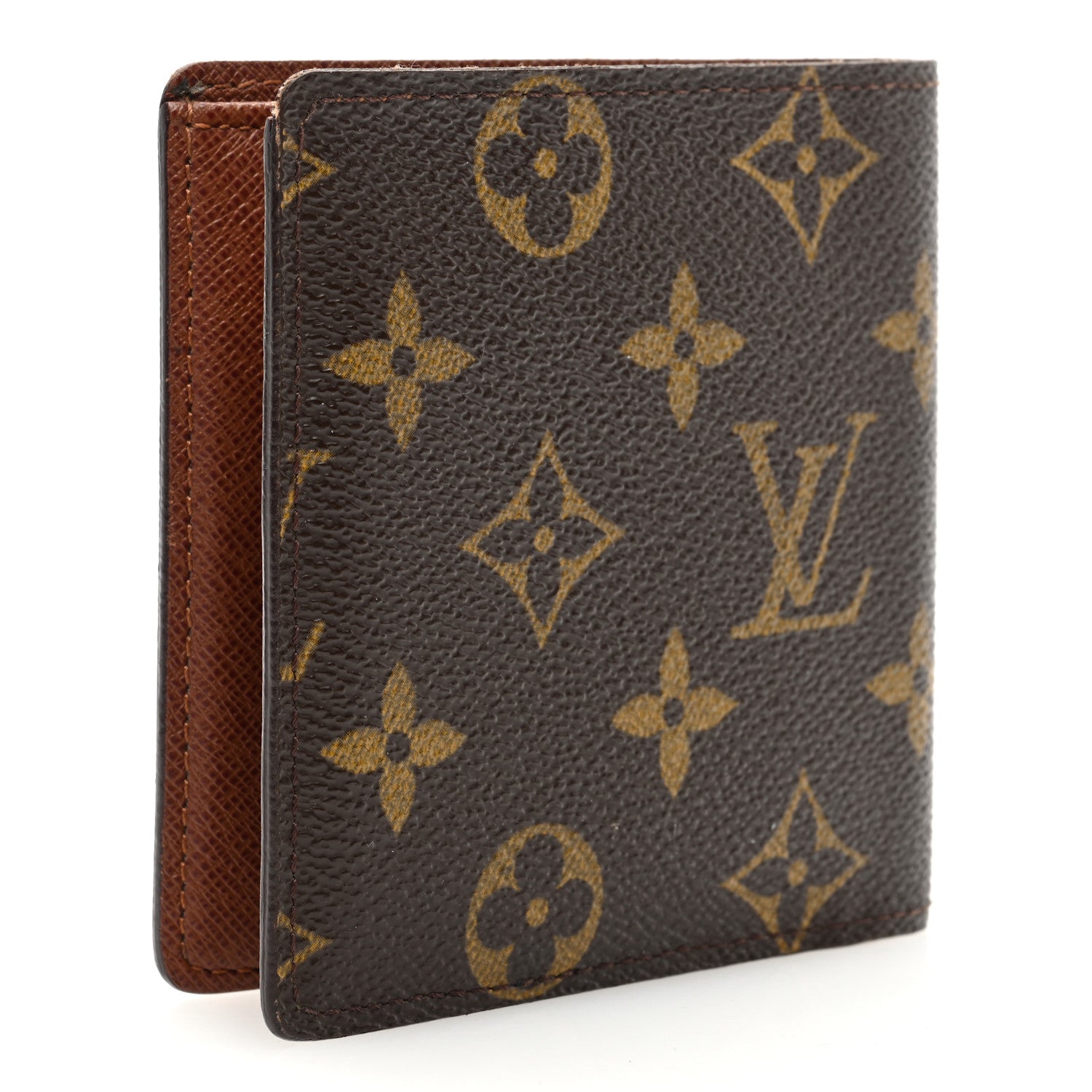 Louis Vuitton Monogram Mens Billfold Wallet 6 Credit Card Slots 3 of 6