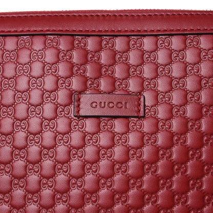 Gucci Soft Microguccissima Dome Satchel Red 10 of 10