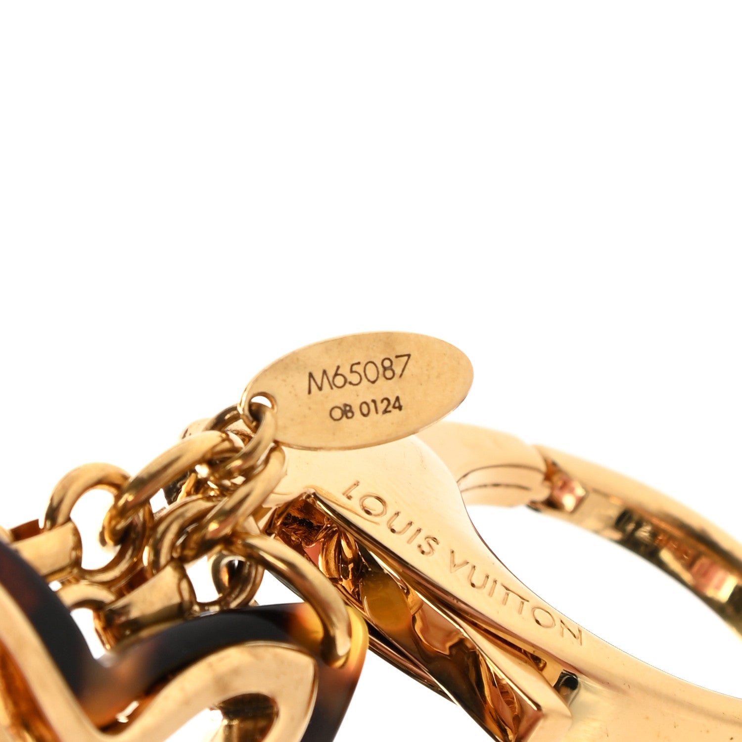 Louis Vuitton Insolence Bag Charm Ecaille 4 of 5