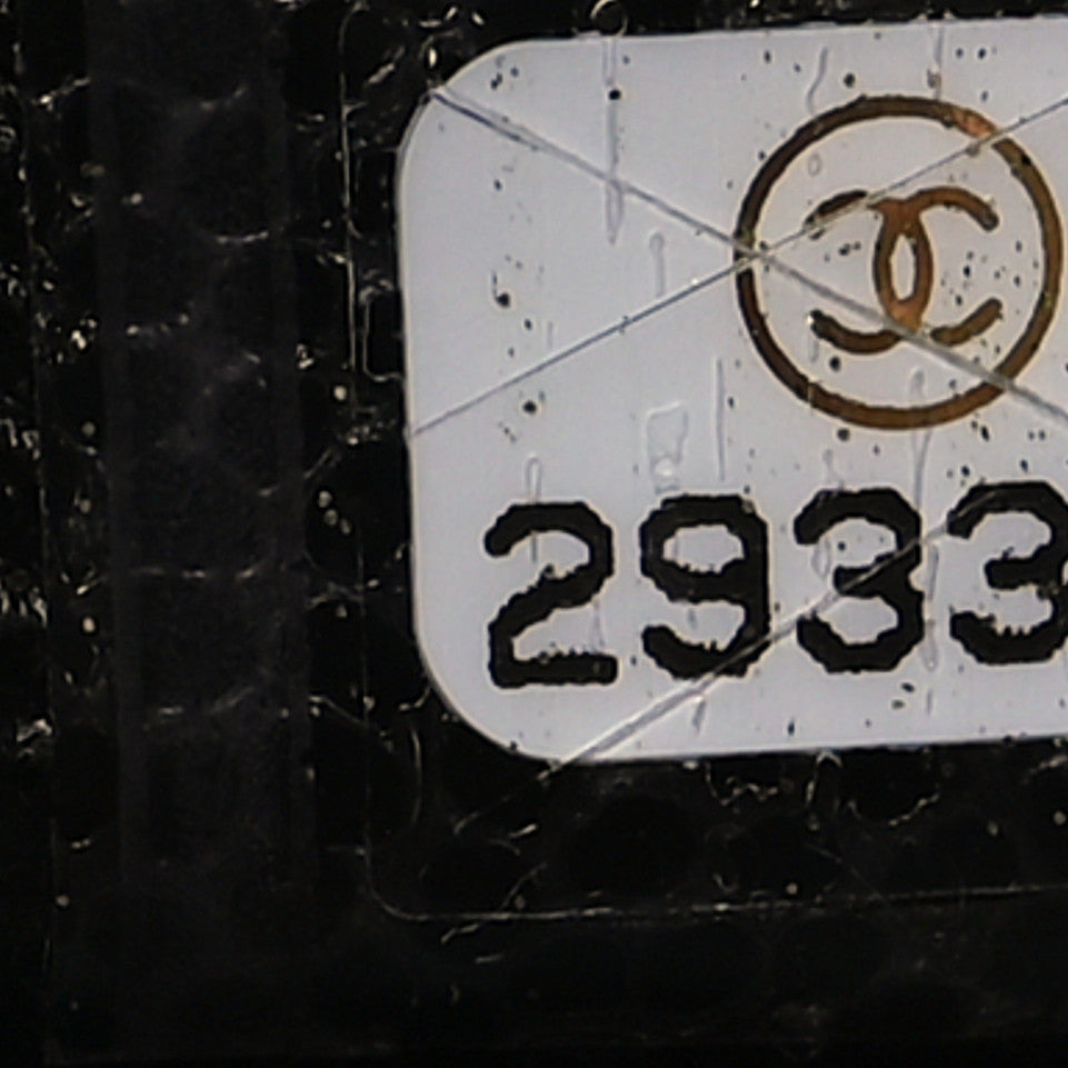 Chanel Caviar Quilted Medium Cosmetic Case Black 7 of 10