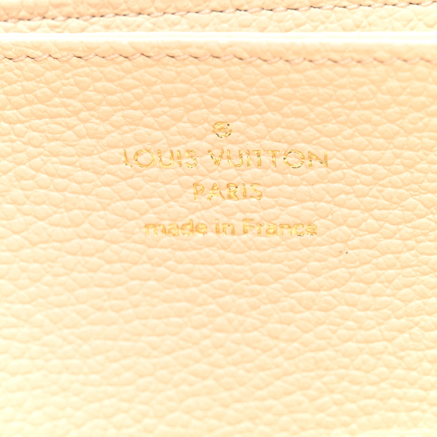 Louis Vuitton Empreinte Zippy Wallet Cream 6 of 11
