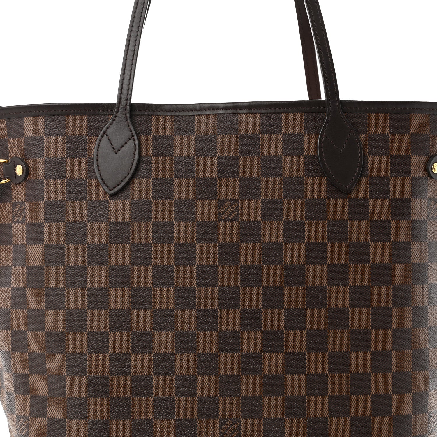 Louis Vuitton Damier Ebene Neo Neverfull MM  Rose Ballerine 10 of 13