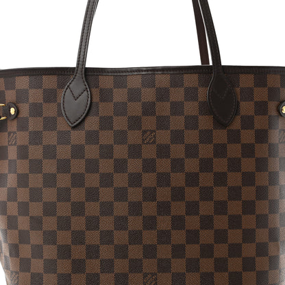 Louis Vuitton Damier Ebene Neo Neverfull MM  Rose Ballerine 10 of 13