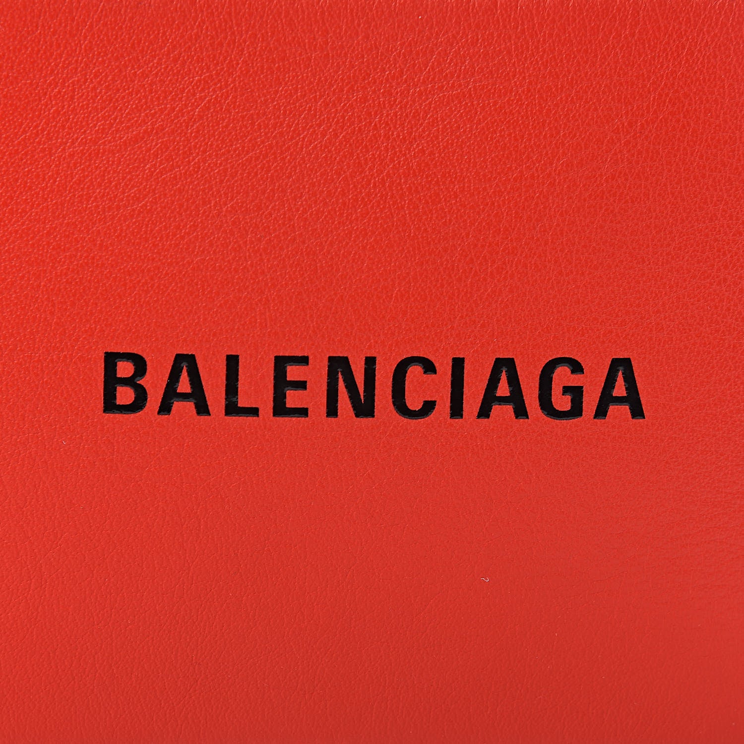 Balenciaga Smooth Calfskin Logo XS Everyday Camera Bag Vivid Red Black 7 of 9