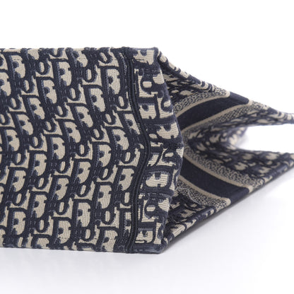 Christian Dior Oblique Medium Book Tote Blue Multicolor 10 of 11