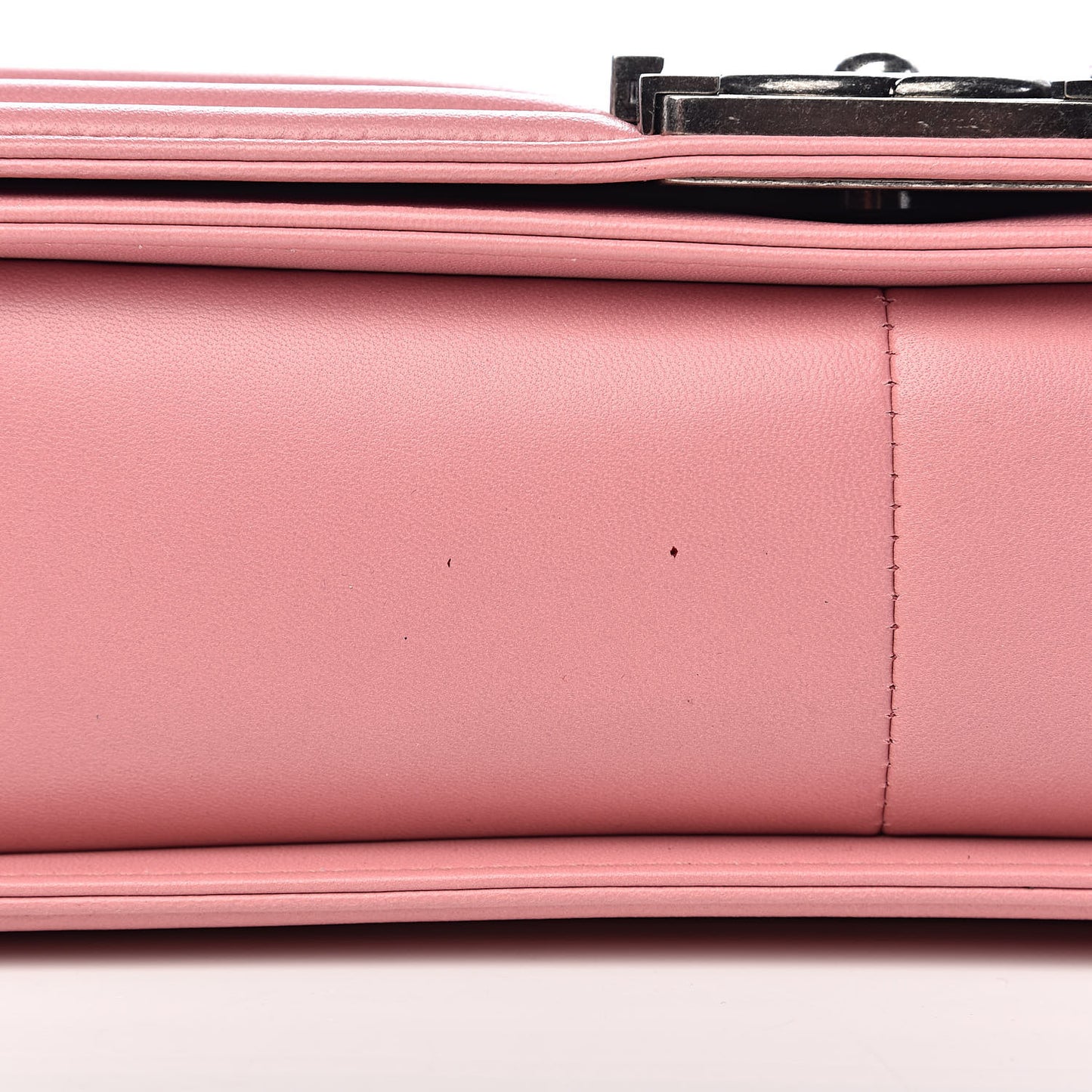 Lambskin Quilted New Medium Boy Flap Pink