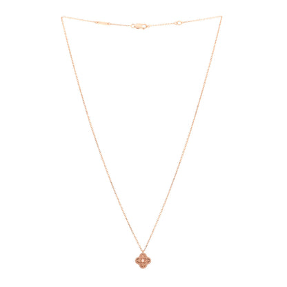 Van Cleef & Arpels 18K Rose Gold Sweet Alhambra Pendant Necklace 3 of 6