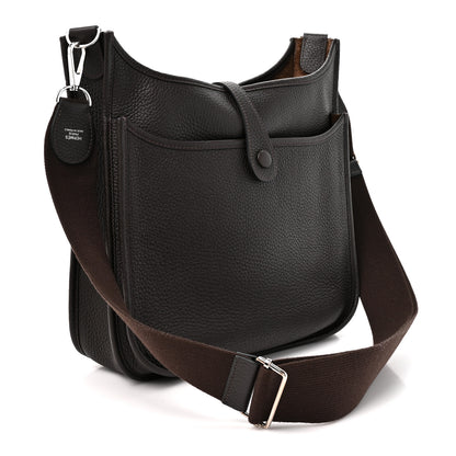 Hermes Taurillon Clemence Evelyne III PM Ebene 2 of 9