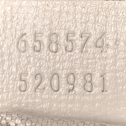 Gucci GG Supreme Monogram Web Mini Horsebit 1955 Shoulder Bag Beige Mystic White 8 of 12