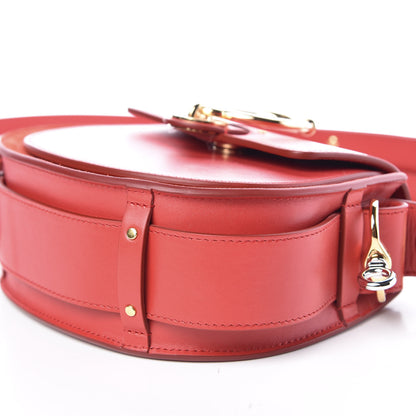 Chloe Calfskin Small Tess Bag Plaid Red 6 of 8
