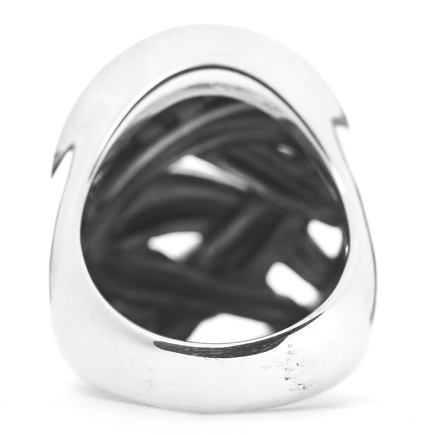 Sterling Silver Diamond Papyrus Ring 55 7.25