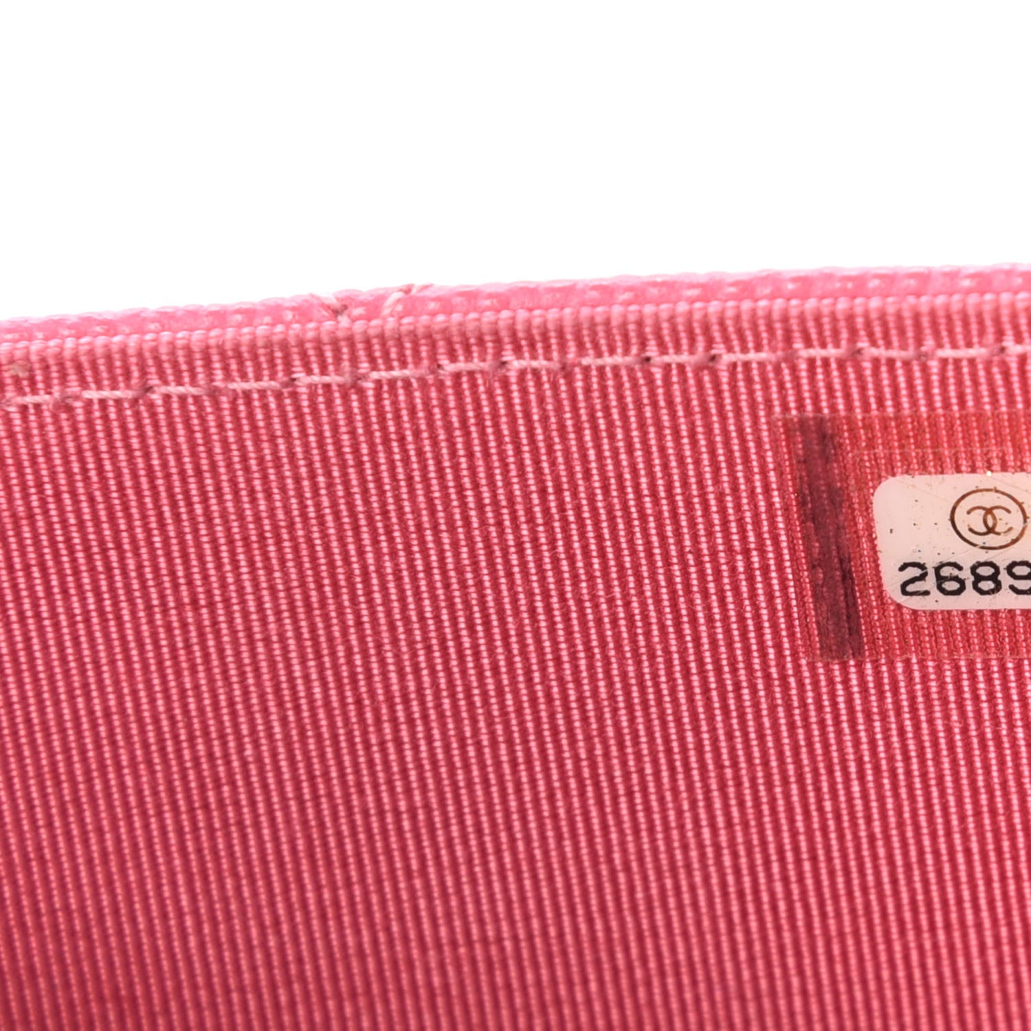 Chanel Caviar Quilted Square Wallet On Chain WOC Pink 9 of 12