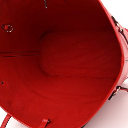 Louis Vuitton Epi Neverfull MM Coquelicot 5 of 18